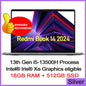 Xiaomi Redmi Book 14 2024 laptop with 14-inch 2.8K 120Hz display, Intel i5 13500H, 16GB RAM, 512GB storage, sleek design