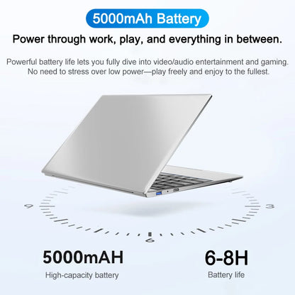 14.1-inch Intel Core i9-9900 laptop with 32GB RAM, 2TB storage, Windows 11 Pro, ultra-slim design, HD display.