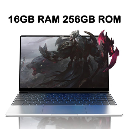 14.1-inch Intel Core i9-9900 gaming and office laptop with 32GB RAM, 2TB SSD, Windows 11 Pro, ultra-slim design, HD display