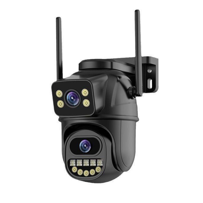 4K WiFi security camera by TechWatch, wireless dome camera with 3MP-6MP resolution, no power supply included, single unit.