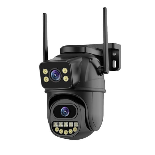 4K WiFi security camera by TechWatch, wireless dome camera with 3MP-6MP resolution, no power supply included, single unit.