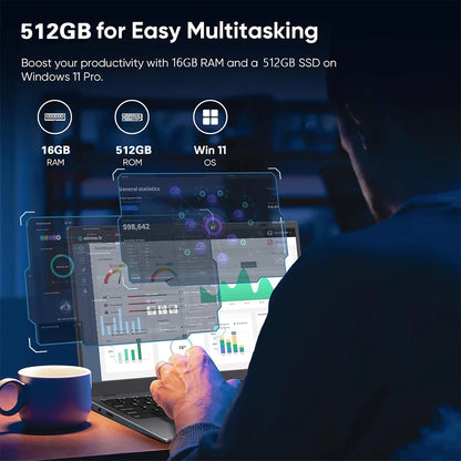 A 15.6-inch Acekamas gaming laptop with Intel Core i9, 16GB RAM, 1TB SSD, Windows 11 Pro, and IPS display.