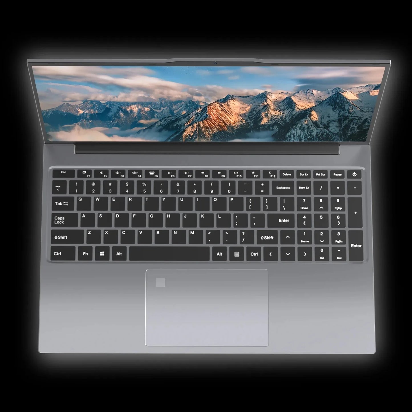 15.6-inch portable Windows 11 gaming laptop with Intel Core i7 6500U, 16GB RAM, 2TB SSD, backlit keyboard, fingerprint unlock