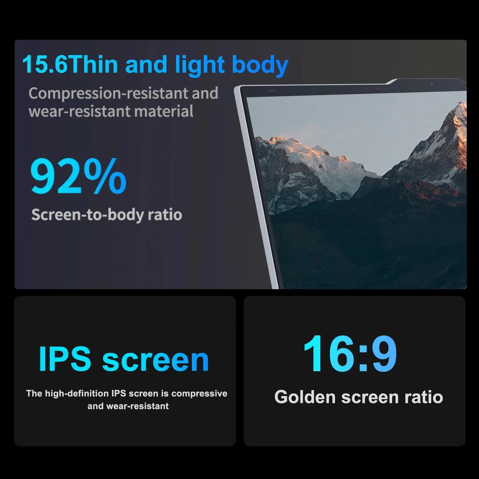 15.6-inch portable Windows 11 gaming laptop with Intel Core i7, 16GB RAM, 2TB SSD, backlit keyboard, fingerprint unlock, in Spain