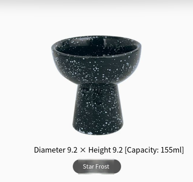 Japanese-style ceramic tall bowl for snacks with a sleek, minimalist design, ideal for serving small portions or appetizers.