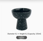 Japanese-style ceramic tall bowl for snacks with a sleek, minimalist design, ideal for serving small portions or appetizers.