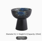 Japanese-style ceramic tall bowl for snacks, featuring a sleek design and smooth finish, perfect for serving small food items.