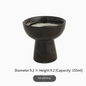 Japanese-style ceramic tall bowl for snacks with a sleek design, perfect for serving small food items or appetizers.