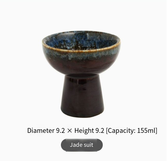 Japanese-style ceramic tall bowl from BACKUPMYFILESNOW.COM® for snacks, featuring a sleek, elegant design and smooth finish.