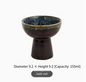 Japanese-style ceramic tall bowl from BACKUPMYFILESNOW.COM® for snacks, featuring a sleek, elegant design and smooth finish.