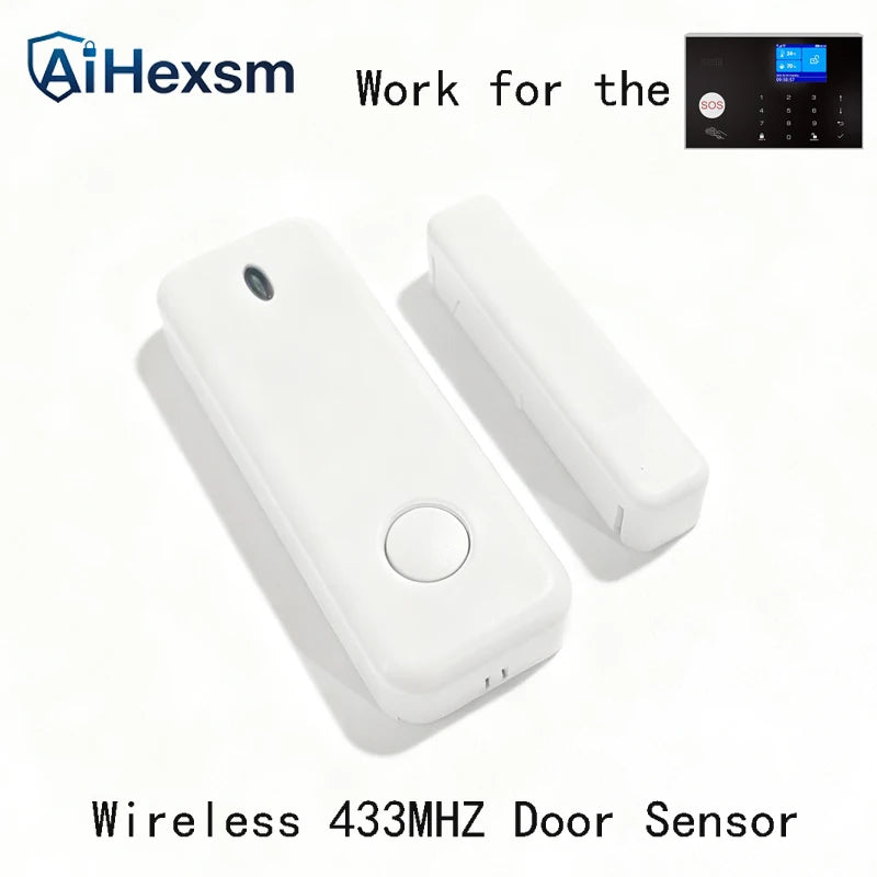 Smart Home Solar-Powered Siren and Alarm System by Tuya with WiFi, GSM, PIR Motion Sensor, Alexa compatibility, and Smart Life app control.