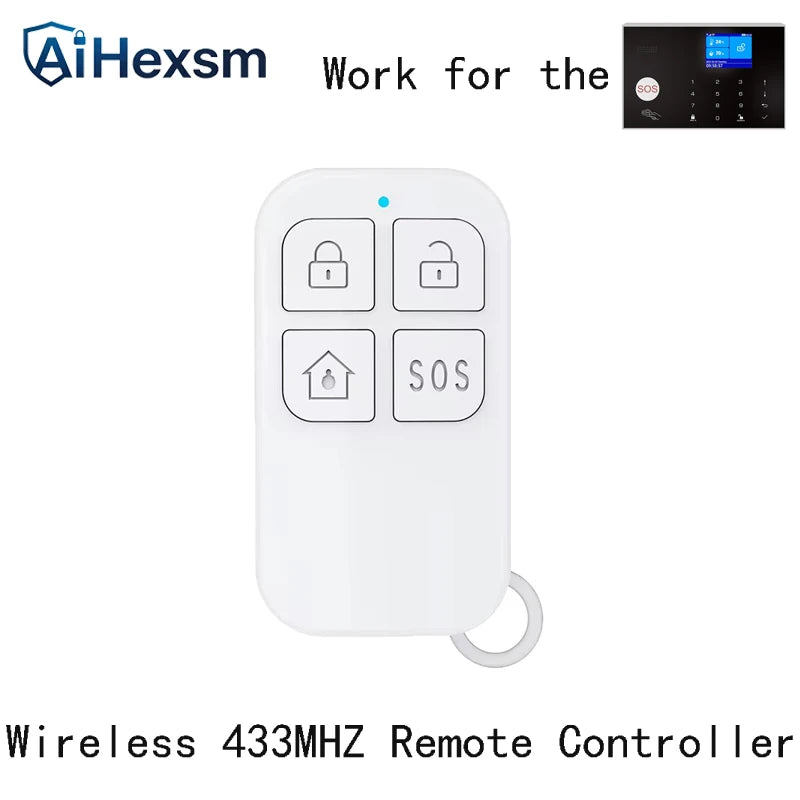 Smart Home Solar Powered Siren from Tuya, wireless alarm system with PIR motion sensor, WiFi, GSM, and Alexa compatibility.