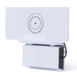 White Starlink Gen 3 router mount and power supply brackets in official 2-in-1 kit for space-saving satellite internet setup.