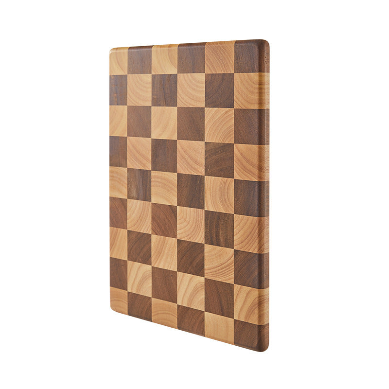 Large rectangular Mango Acacia chopping board with natural wood grain, ideal for food prep and serving.