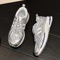 Light gray men's and women's running and basketball shoes by BackupMyFilesNow.com, featuring retro casual design and classic sneakers style.