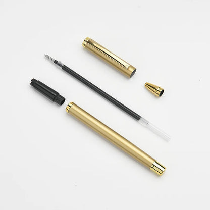 Set of 1-3-4-7 pieces luxury metal office supplies including pens and accessories in light grey and black, high-quality stationery.