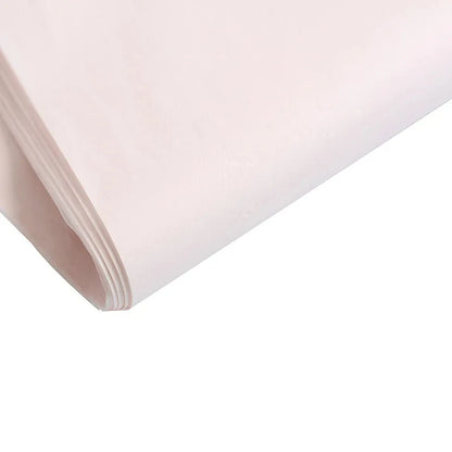 Pink lotus tissue paper, 75x52cm, ideal for gift wrapping, scrapbooking, and floral decoration.