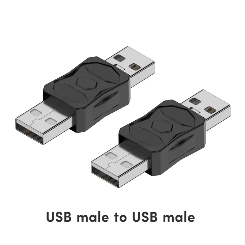Micro USB to Mini USB adapter, female to male connectors, by BackupMyFilesNow.com, for seamless device connection.