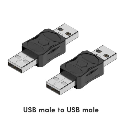 Micro USB to Mini USB adapter, female to male connectors, by BackupMyFilesNow.com, for seamless device connection.