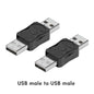 Micro USB to Mini USB adapter, female to male connectors, by BackupMyFilesNow.com, for seamless device connection.
