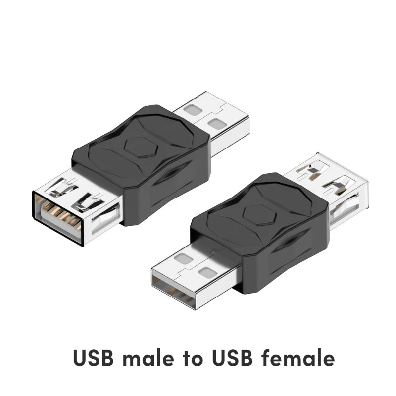 Micro USB to Mini USB connector adapter, USB female to micro male, compact BackupMyFilesNow.com device for data transfer.