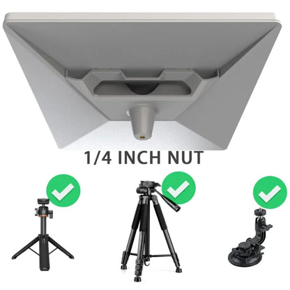 Starlink Mini Mount Pipe Adapter with 1/4 inch Nut by BACKUPMYFILESNOW.COM® for Starlink Mini Kit bracket installation