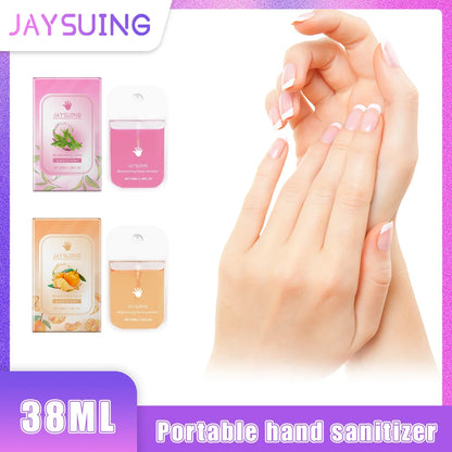 Jaysuing Citrus Hand Sanitizer Spray by BackupMyFilesNow.com, portable with lasting fragrance, gentle cleaning, and skin-friendly formula.