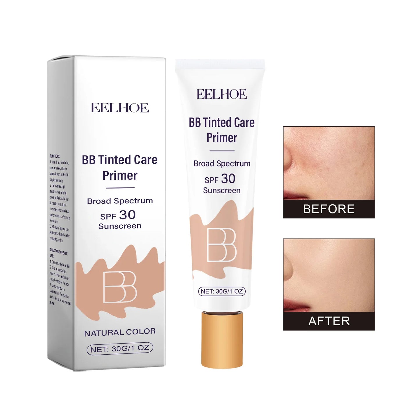 BackupMyFilesNow.com BB Cream facial makeup in mixed colors, lightweight, hydrating daily primer with natural fit and moisturizing benefits.