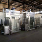 Stainless steel Smokehouse Oven for chicken, sausage, and meat smoking with steam generator and drying features.