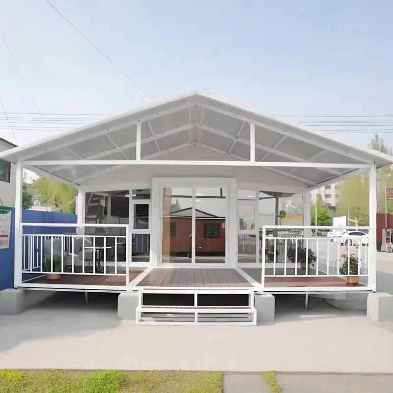 Luxury double-story duplex container house by BACKUPMYFILESNOW.COM®, featuring 2-5 bedrooms, kitchen, and bathroom in a prefabricated villa style.