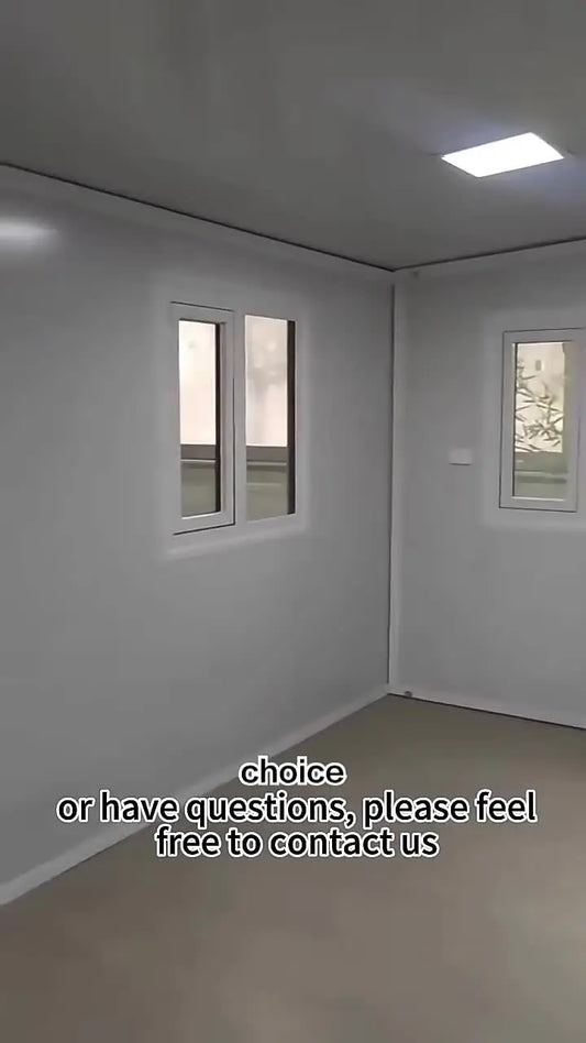 Two-story luxury prefab modular tiny house with steel structure, fast installation, and modern design, built by BACKUPMYFILESNOW.COM®.