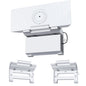White 2-in-1 wall mount bracket for Starlink Gen 3 and V3 routers, with power supply holder and space-saving ABS design.