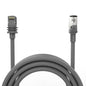 Grey 15ft Starlink Mini Ethernet cable by BACKUPMYFILESNOW.COM® for waterproof, portable connection to Starlink Mini Dish.