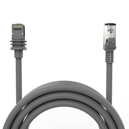 Grey 15ft Starlink Mini Ethernet cable by BACKUPMYFILESNOW.COM® for waterproof, portable connection to Starlink Mini Dish.