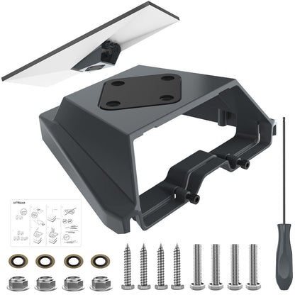 Starlink Gen 3 Mount Anti-Theft Aluminum Alloy Mounting Kit for roof RV and flat surface, designed for Starlink V3 satellite dish.