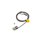 Kensington ClickSafe combination laptop lock for Nano security slot, Master Coded version, with key and locking mechanism.