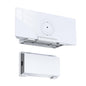 MSAFF Starlink Gen 3 router mount with power supply brackets, ABS wall holder for satellite signal stability and space saving.
