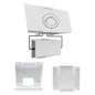 No Drill Installation Starlink Gen 3 Mount with brackets for Starlink V3 Mesh Router and Power Supply, by BACKUPMYFILESNOW.COM®.