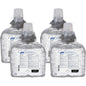 Purell 545604CT refill for TFX dispenser, 1200ml, clear liquid antiseptic sanitizer in a 4-pack.