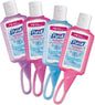 Pack of four Purell advanced hand sanitizer jelly wraps, 1 fl oz each, in portable, lightweight containers for hand hygiene.