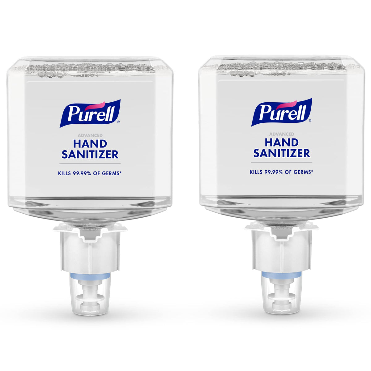 BackupMyFilesNow® Purell Advanced Hand Sanitizer Foam Refill 1200mL for PURELL ES6 dispenser, pack of 2, clean scent, automatic sanitizer refill