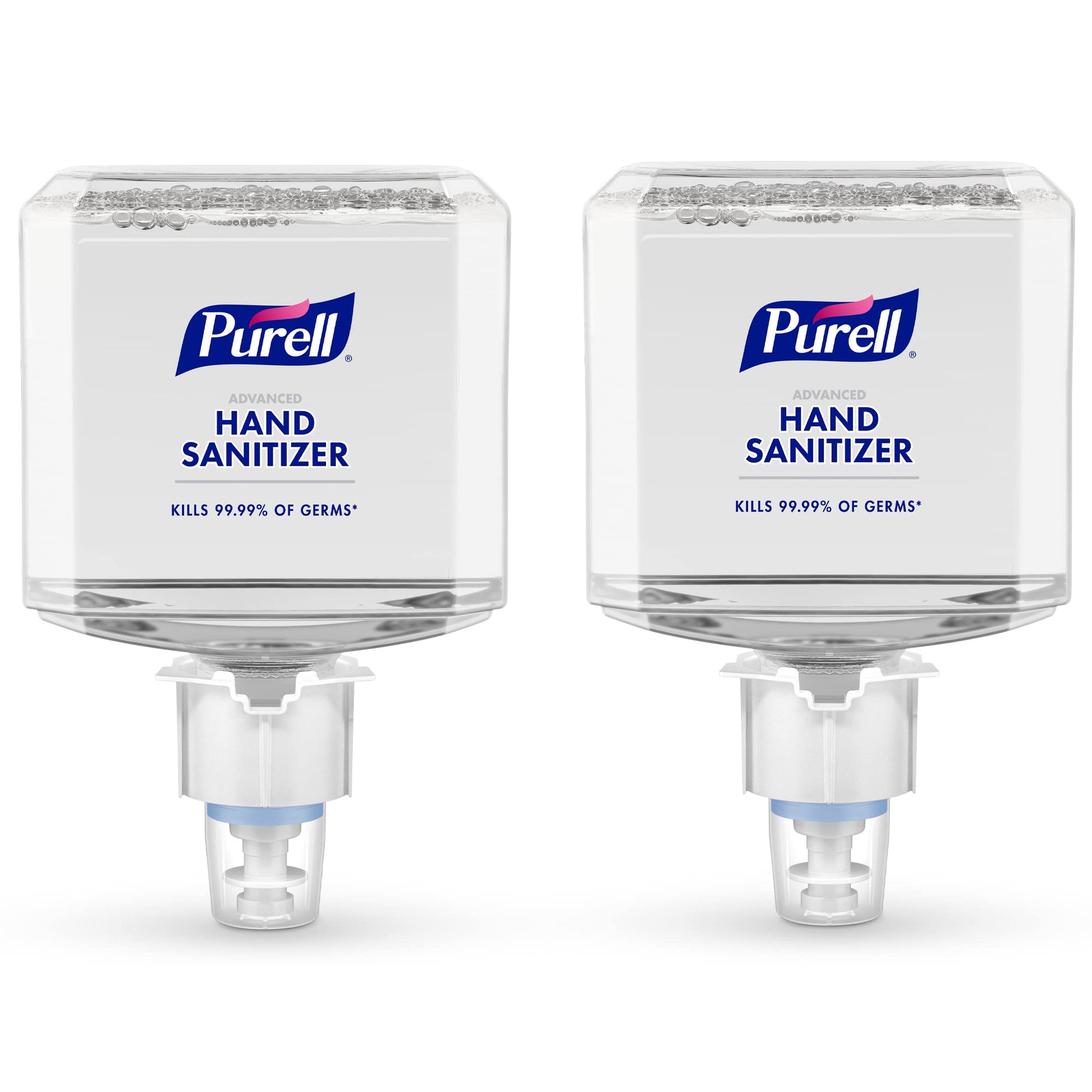 BackupMyFilesNow® Purell Advanced Hand Sanitizer Foam Refill 1200mL for PURELL ES6 dispenser, pack of 2, clean scent, automatic sanitizer refill