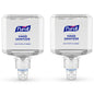 BackupMyFilesNow® Purell Advanced Hand Sanitizer Foam Refill 1200mL for PURELL ES6 dispenser, pack of 2, clean scent, automatic sanitizer refill