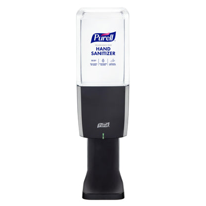 PURELL ES10 sanitizer starter kit with automatic graphite dispenser and 1200 mL PURELL Advanced Hand Sanitizer Foam refill.