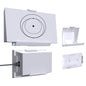 Starlink Gen 3 router wall mount kit with power supply holder, compatible with V3 Compact, Mesh, and Standard routers.