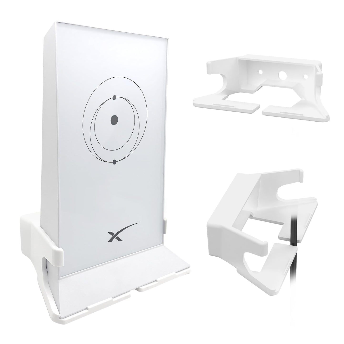 Sootozy wall mount bracket for Starlink Router and Satellite Extender, suitable for RV and home Starlink V2 mesh router installation