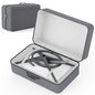 Starlink Gen 2 carry case by BACKUPMYFILESNOW.COM® with semi-rigid EVA exterior, large capacity for Starlink V2 dish, router, and accessories.