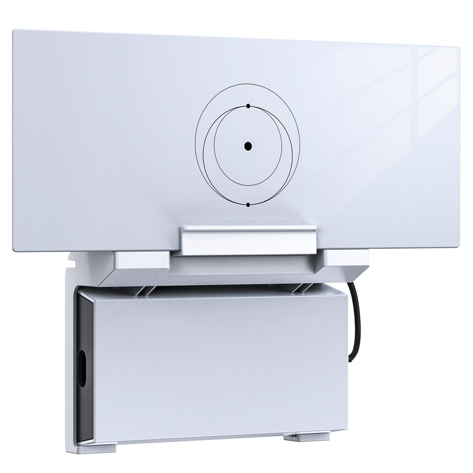 Starlink Gen 3 router mount by EDUP, white wall bracket for Starlink mesh router and power supply, UTR-32 model.