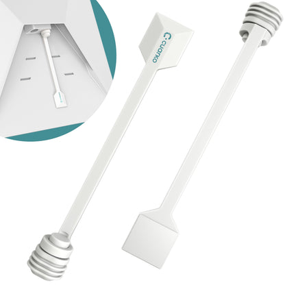 Starlink Mini waterproof plug with anti-loss design, white, compatible with Starlink Mini, offering water protection and secure port fit.