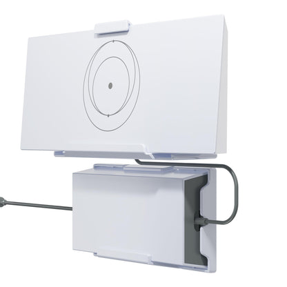 Starlink V3 Gen 3 router wall mount with power supply mounting kit, designed for high-performance standard Starlink routers.